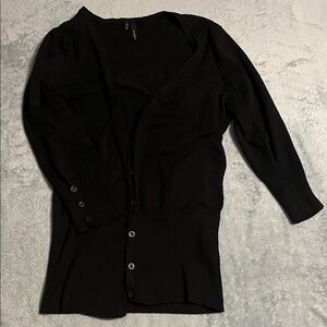 Maurices Black Cardigan Sweater